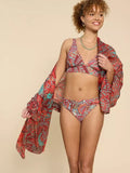 WHITESTUFF TABITHA BIKINI BOTTTOM REED PRINT