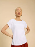 WHITESTUFF ANTHEA EMBROIDERED TOP BRILLIANT WHITE