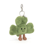 JELLYCAT AMUSEABLES SIOFRA SHAMROCK BAG CHARM A4SHMBC