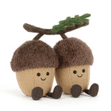 JELLYCAT AMUSEABLES ORT AND TUM ACORNS A6PAC