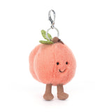 JELLYCAT AMUSEABLES PEACH BAG CHARM APEACH4BC