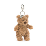 JELLYCAT BARTHOLOMEW BEAR BAG CHARM BAR4BCN