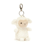 JELLYCAT LITTLE LAMB BAG CHARM L4LBC